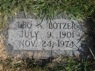 Headstone