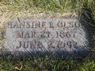 Headstone