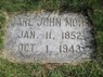 Headstone