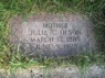 Headstone
