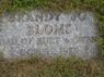 Headstone