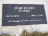 Headstone