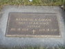 Headstone