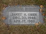Headstone