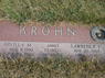 Headstone