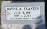 Headstone